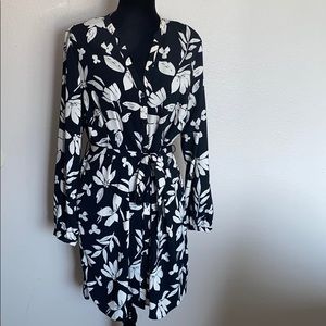 Button Up Wrap Dress